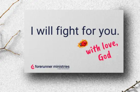 I will fight for you