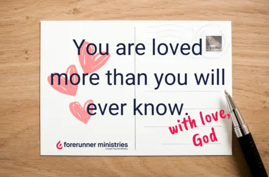 You are loved more than you will ever know