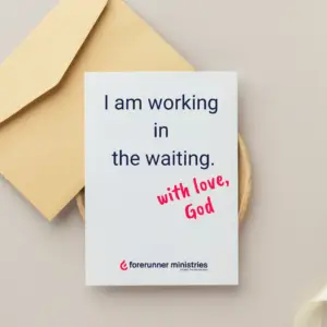 I am working in the waiting