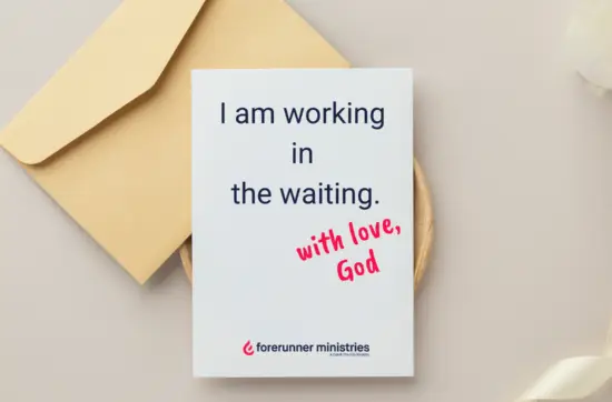 I am working in the waiting