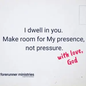 I dwell in you