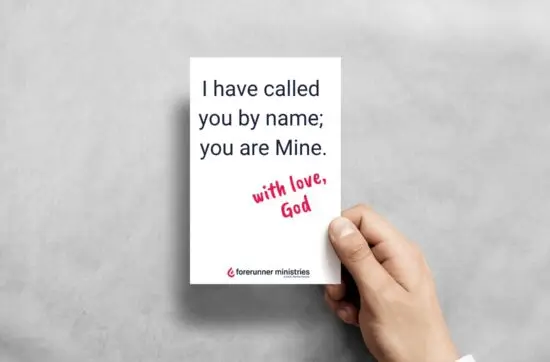I have called you by name