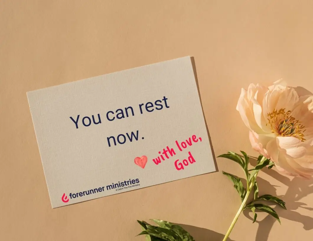 You can rest now